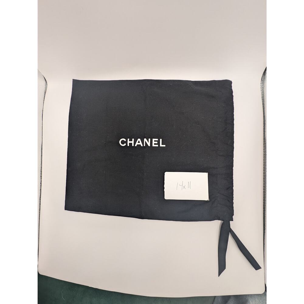 Authentic Black Chanel Dust Bag – 14"Wx11"H for Handbags, Wallets & Accessories
